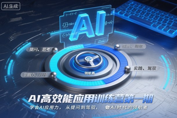 AI高效能应用训练营第一期，学会AI应用力，从提问到驾驭，做AI时代的领航者-谷进海小站