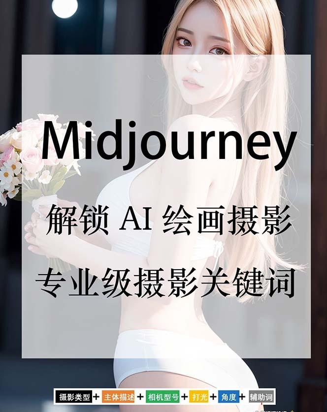 Midjourney关键词-解锁AI绘画专业级人工智能摄影关键词表-谷进海小站