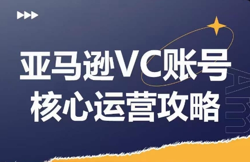 亚马逊VC账号核心玩法解析，实战经验拆解产品模块运营技巧，提升店铺GMV，有效提升运营利润-谷进海小站
