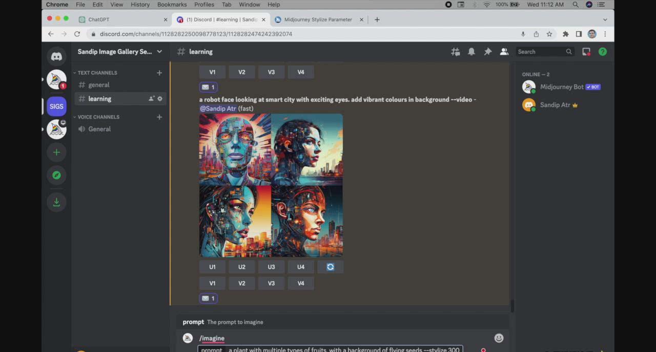 图片[2]-ChatGPT4 和 MidJourney AI 绘画聊天革命性指南教程-33节视频课-中英字幕-谷进海小站