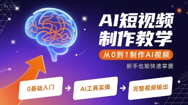 AI短视频制作教学，从0到1制作AI视频-谷进海小站