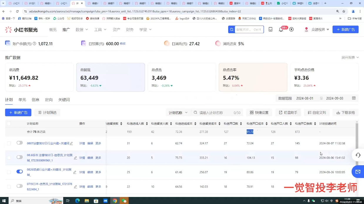 李老师·小红书运营投流，0基础实战教学-谷进海小站