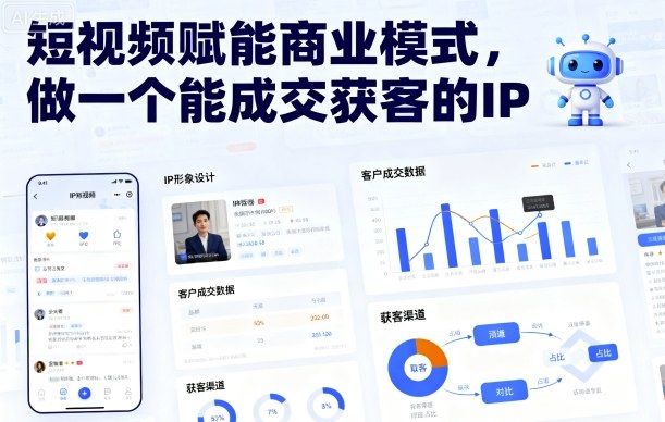 短视频赋能商业模式，做一个能成交获客的IP(更新)-谷进海小站