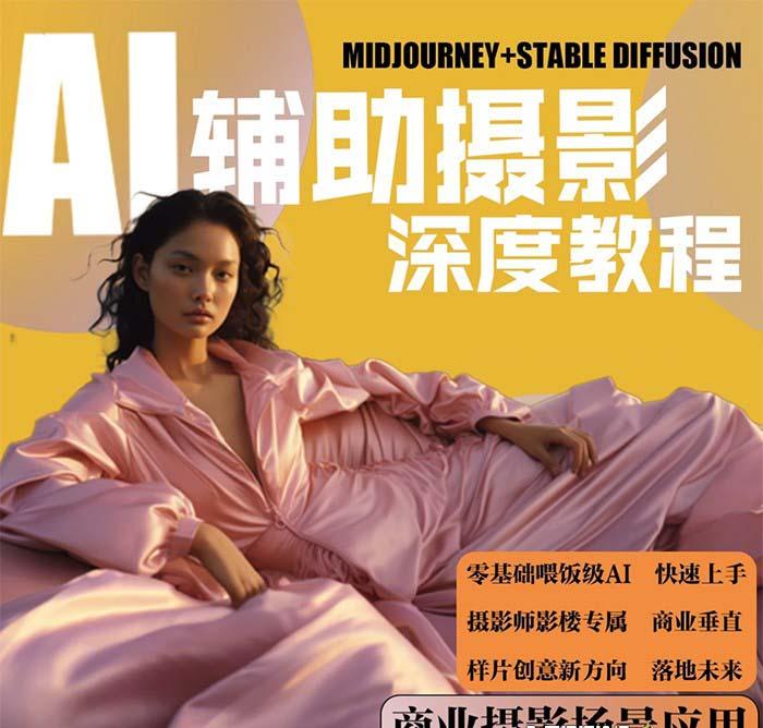 (8727期)2024年AI辅助摄影人工智能商业应用摄影课程(37节课)-谷进海小站