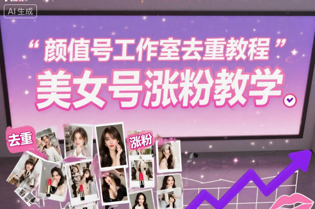 颜值号工作室去重教程，美女号涨粉教学-谷进海小站