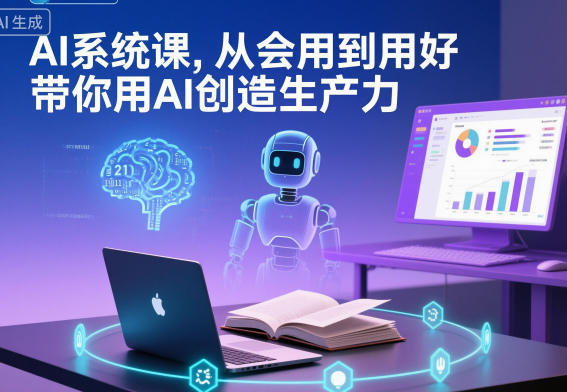 AI系统课，从会用到用好，带你用AI创造生产力-谷进海小站