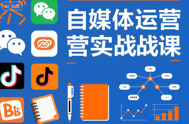 自媒体运营实战课，掌握一套系统的自媒体运营底层方法论，成为优秀的内容创作者-谷进海小站