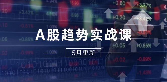 A股趋势实战课：主力动向+政策红利，2025全年策略5月更新-谷进海小站