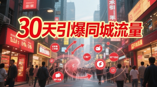 30天引爆同城流量：团购篇 认知篇 流量篇 来客篇 达人篇 老板人设IP篇 投流篇-谷进海小站