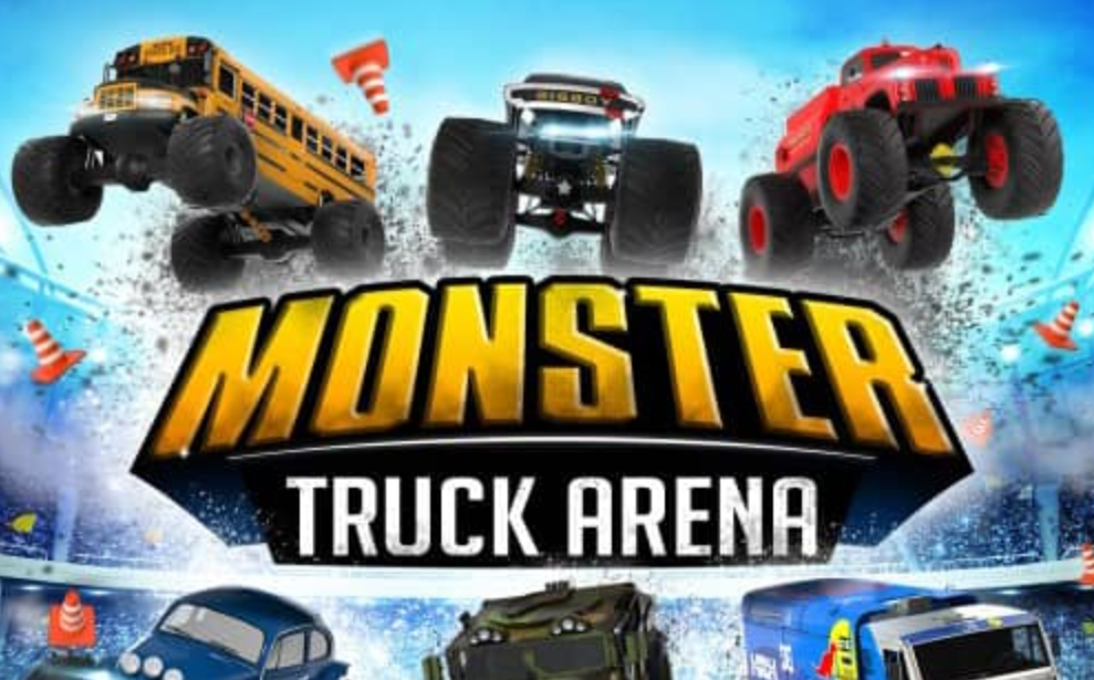 《怪物卡车竞技场 Monster Truck Arena》Switch英文版NSP下载-谷进海小站