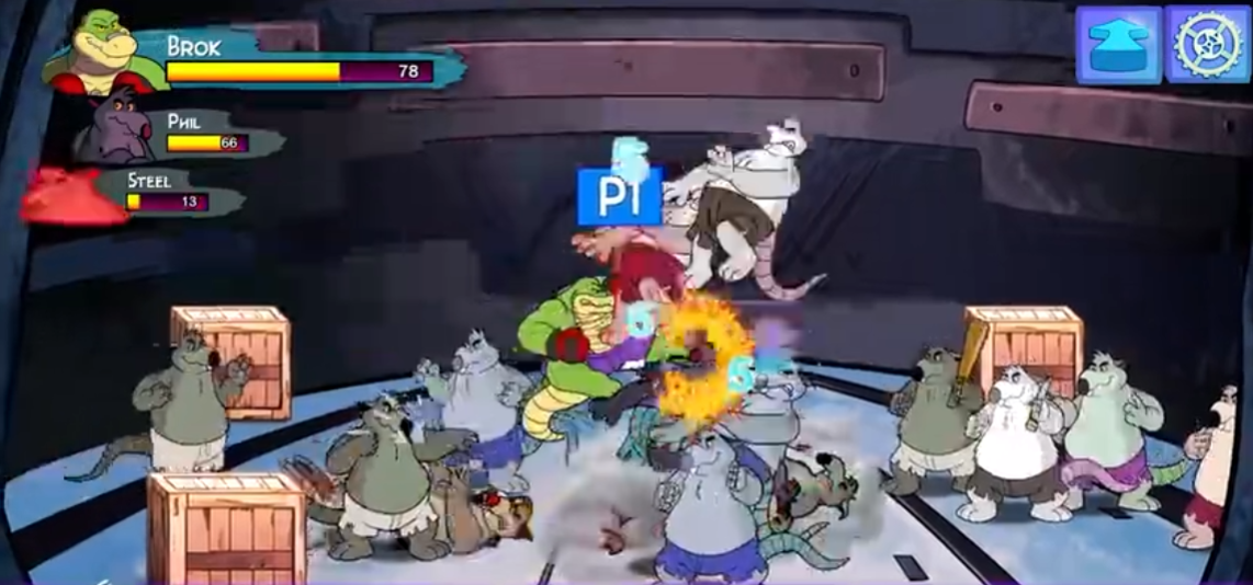 《鳄鱼侦探布罗格 乱斗酒吧 BROK The Brawl Bar》Switch美版中文NSZ下载 – 含1.0.1补丁-谷进海小站