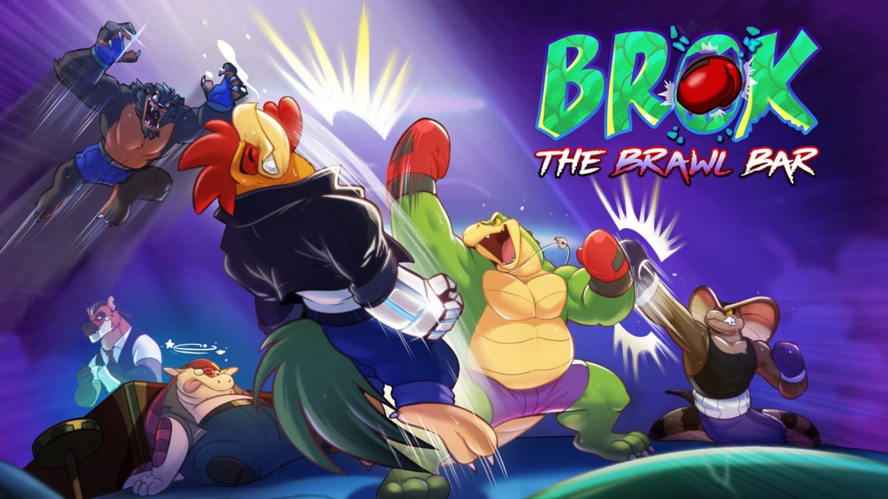 鳄鱼侦探布罗格：乱斗酒吧丨BROK: The Brawl Bar-谷进海小站