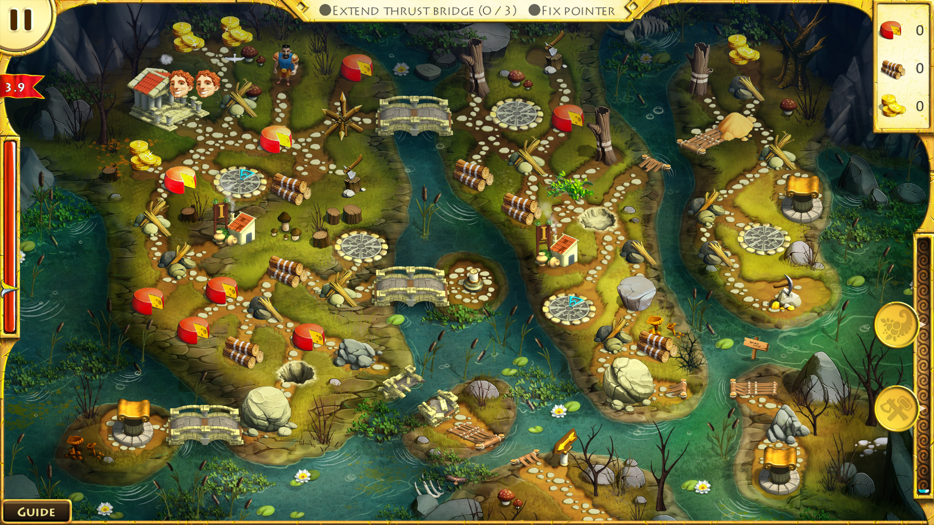 《大力神的十二个劳工4：自然之神 12 Labours of Hercules IV Mother Nature》Switch英文版NSP下载-谷进海小站