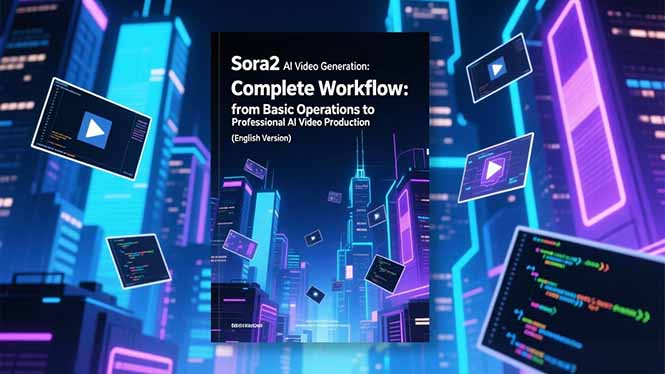 Sora2 AI视频生成的系统教程(英文版-谷进海小站