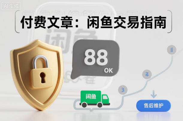 付费文章：闲鱼交易指南，怎么才能降低被坑被马扁的概率-谷进海小站