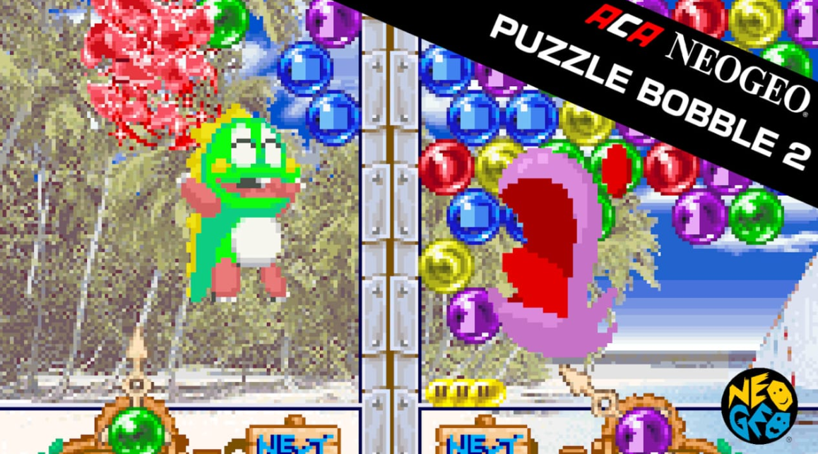 《NEOGEO 泡泡龙2 ACA NEOGEO PUZZLE BOBBLE 2》Switch英文版NSP下载-谷进海小站