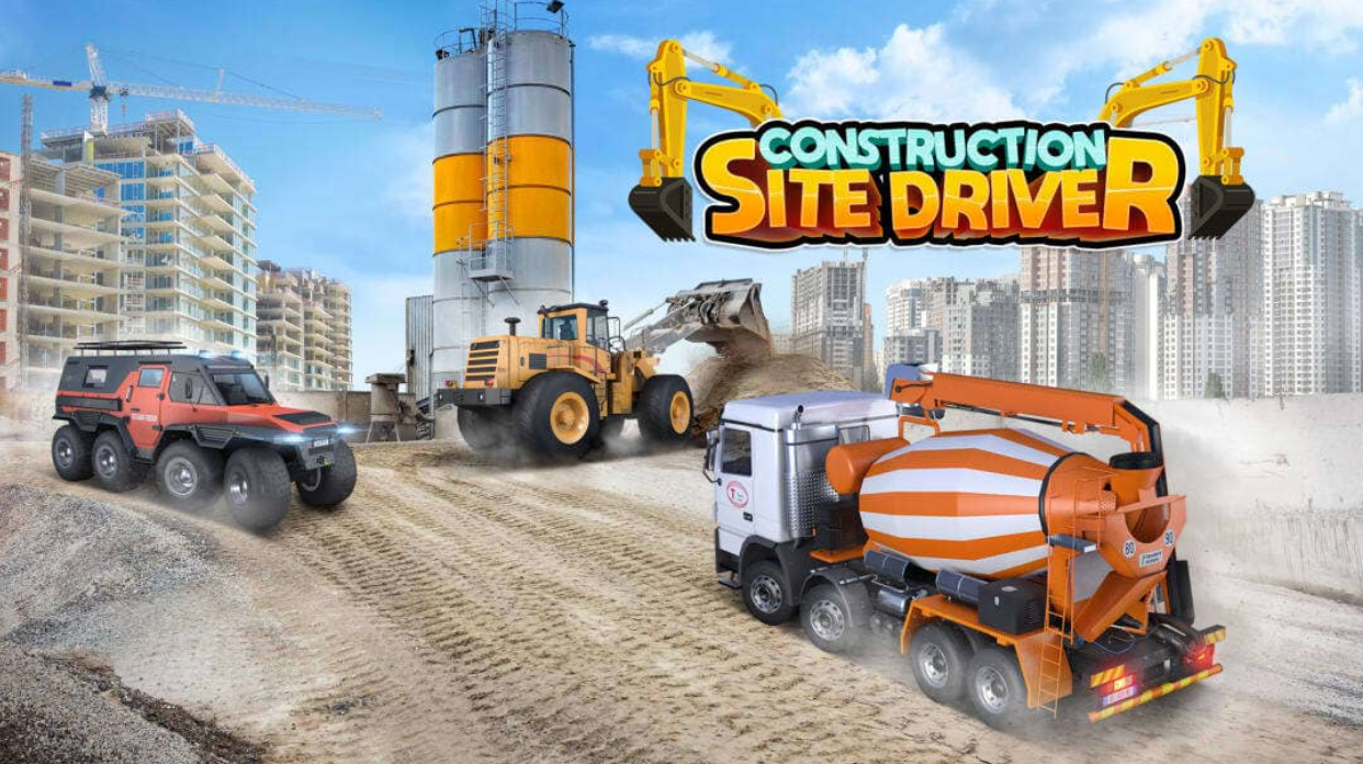 《建筑工地司机 Construction Site Driver》Switch英文版NSZ下载-谷进海小站