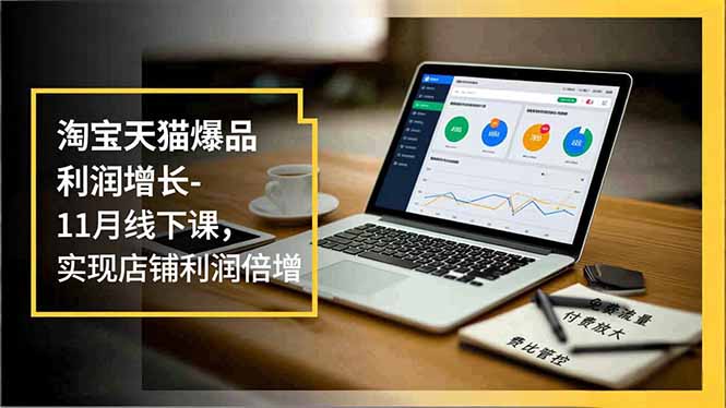 淘宝天猫爆品利润增长-11月线下课，免费流量、付费放大、费比管控，实现店铺利润倍增-谷进海小站