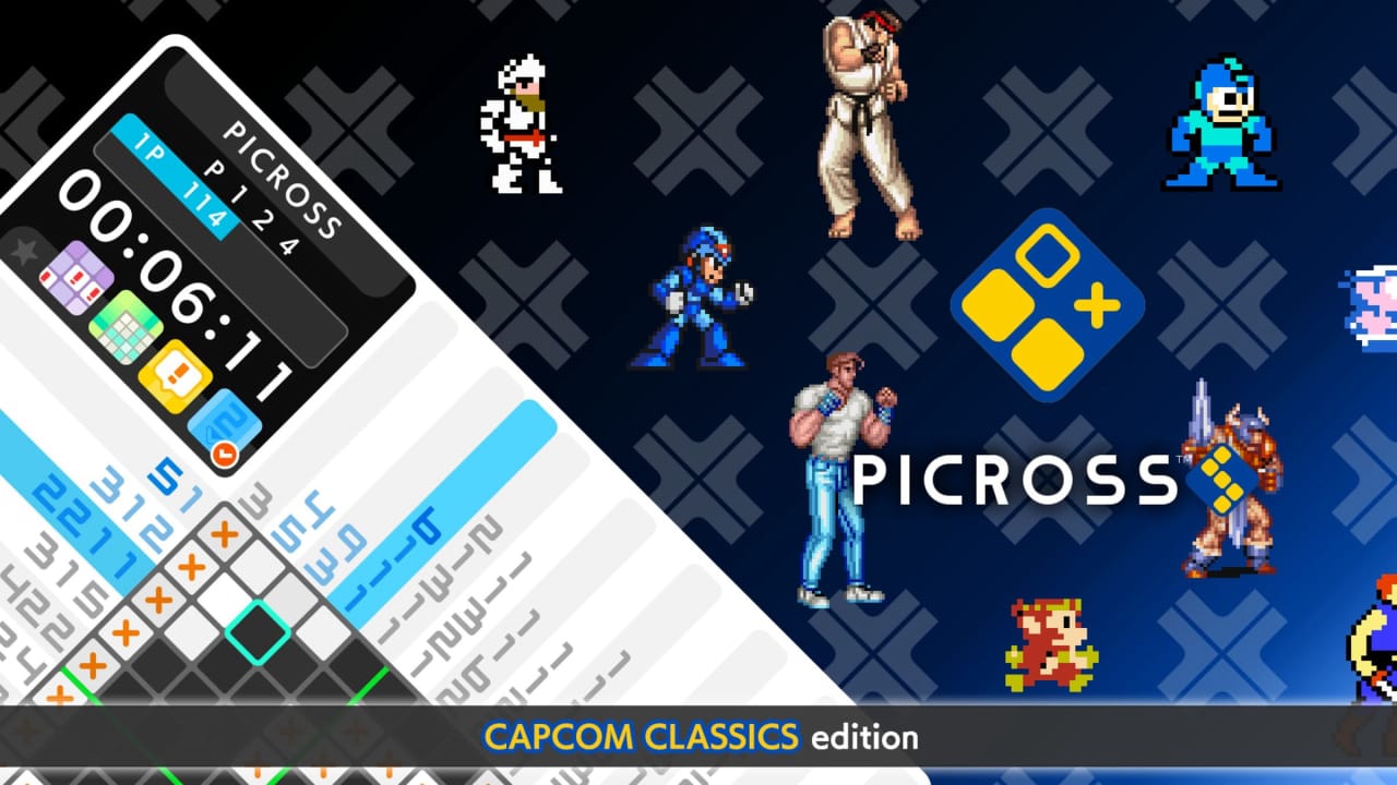 绘图方块S CAPCOM经典特别版丨PICROSS S CAPCOM CLASSICS edition-谷进海小站