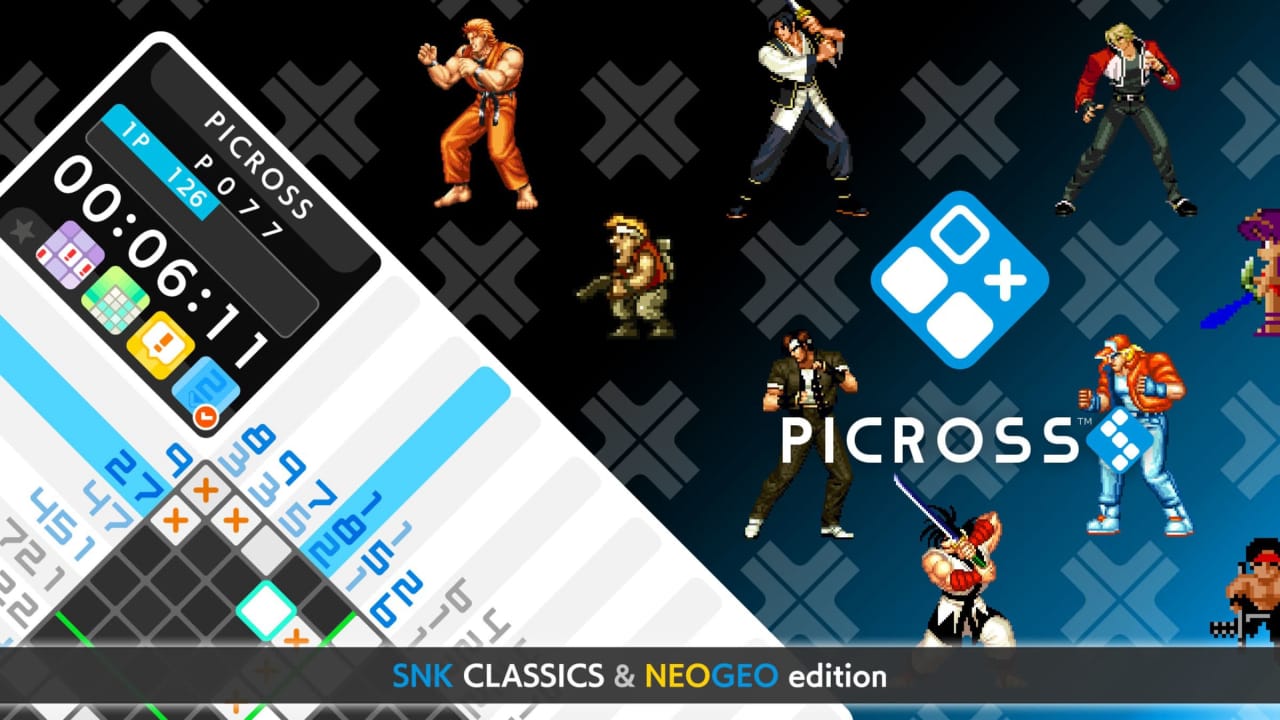 绘图方块S SNK经典＆NEOGEO丨PICROSS S SNK CLASSICS ＆ NEOGEO edition-谷进海小站