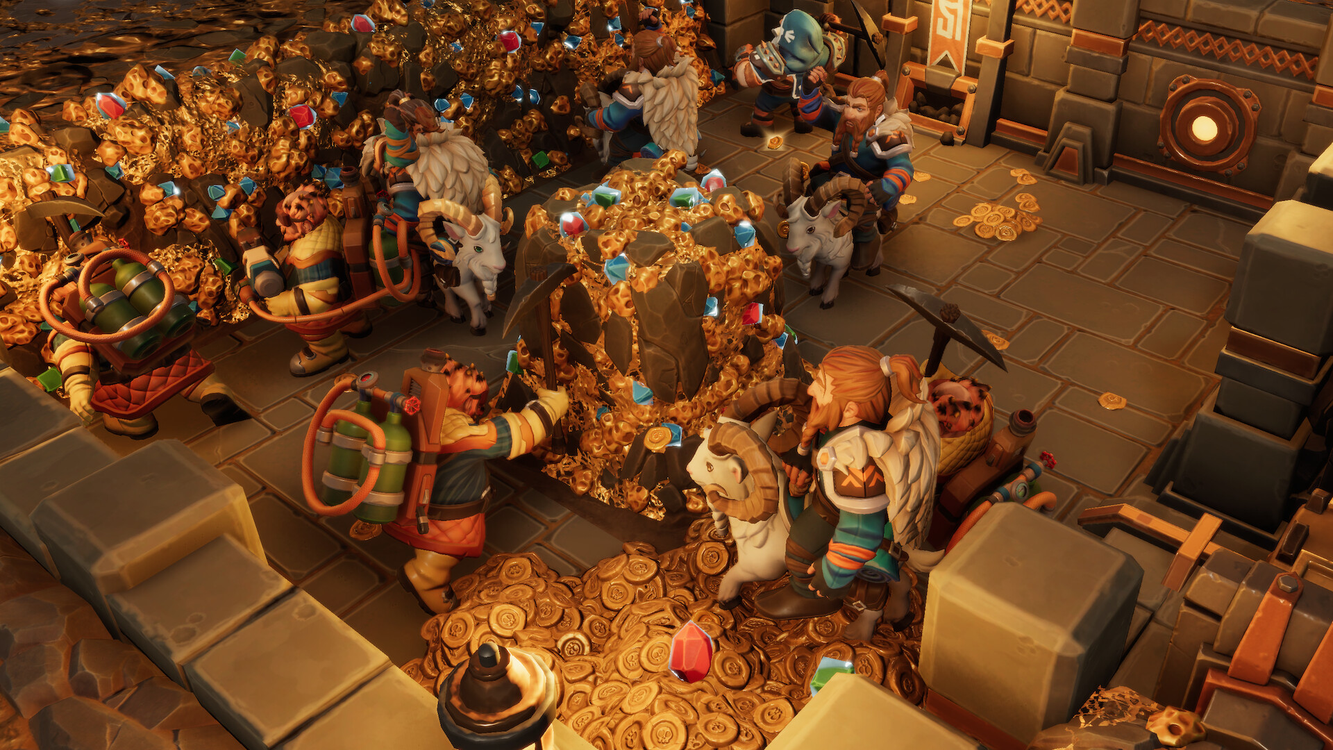 《地下城4 Dungeons 4》Switch美版中文NSZ下载 – 含1.10 补丁-谷进海小站