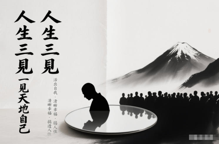 人生三见一见天地见众生见自己，活出自我拥有清晰幸福人生，搞透人性-谷进海小站