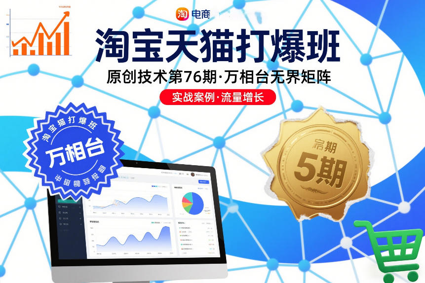 淘宝天猫打爆班原创技术第76期，万相台无界矩阵-谷进海小站