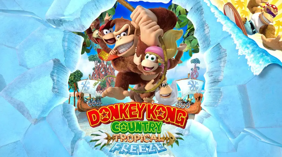 《大金刚：热带寒流 Donkey Kong Country: Tropical Freeze》Switch英文版NSP下载 – 含1.0.2补丁-谷进海小站