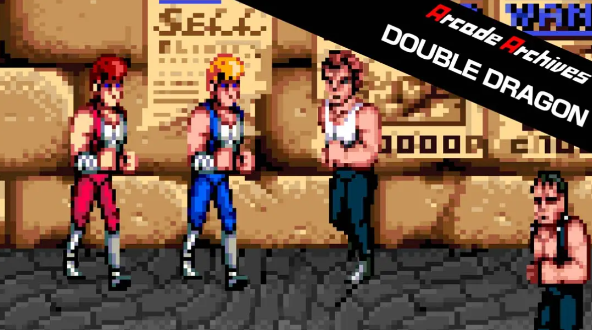 《街机档案：双截龙1 Arcade Archives DOUBLE DRAGON》Switch英文版NSP下载 – 含1.0..0补丁-谷进海小站