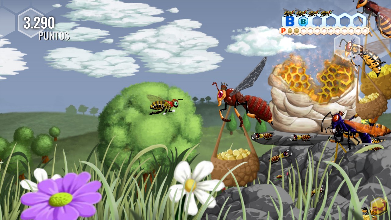 《蜜蜂：重装上阵 Beekyr Reloaded》Switch英文版NSP下载 – 含1.0.0补丁-谷进海小站