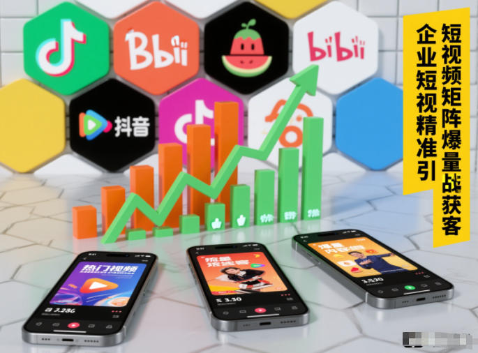 企业短视频精准引流矩阵获客，短视频矩阵爆量战法-谷进海小站