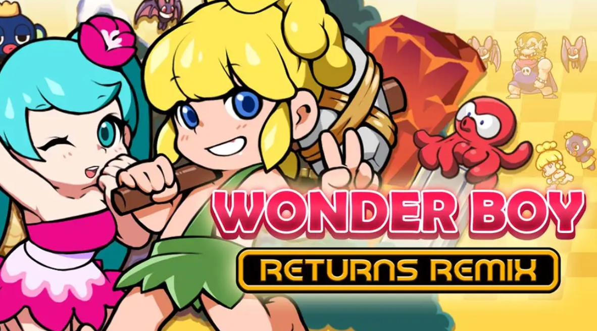 《神奇小子回归 .WonderBoy Returns Remix》Switch美版英文NSP下载 – 含1.0.4补丁-谷进海小站