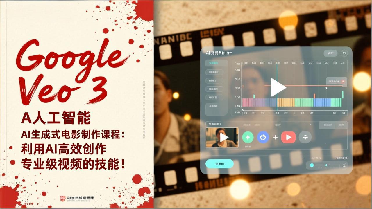 Google Veo 3人工智能AI生成式电影制作课程:利用AI高效创作专业级视频的技能!-谷进海小站