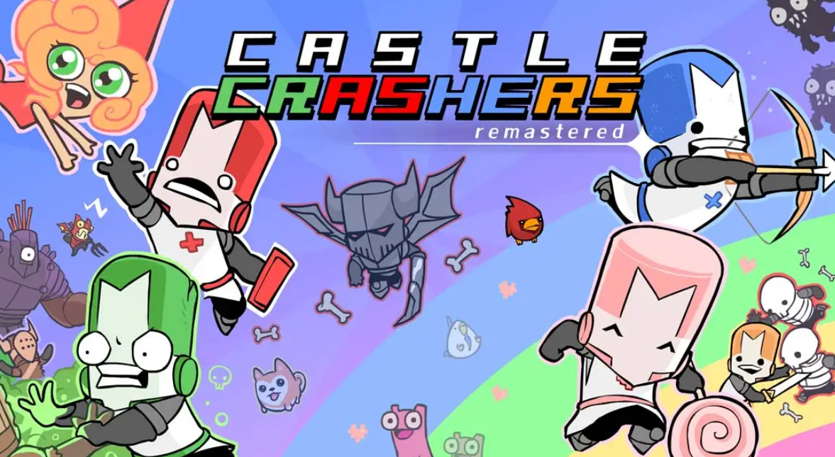 《城堡毁灭者 重置版 Castle Crashers Remastered》Switch美版中文NSP下载 – 含1.0.7补丁-谷进海小站