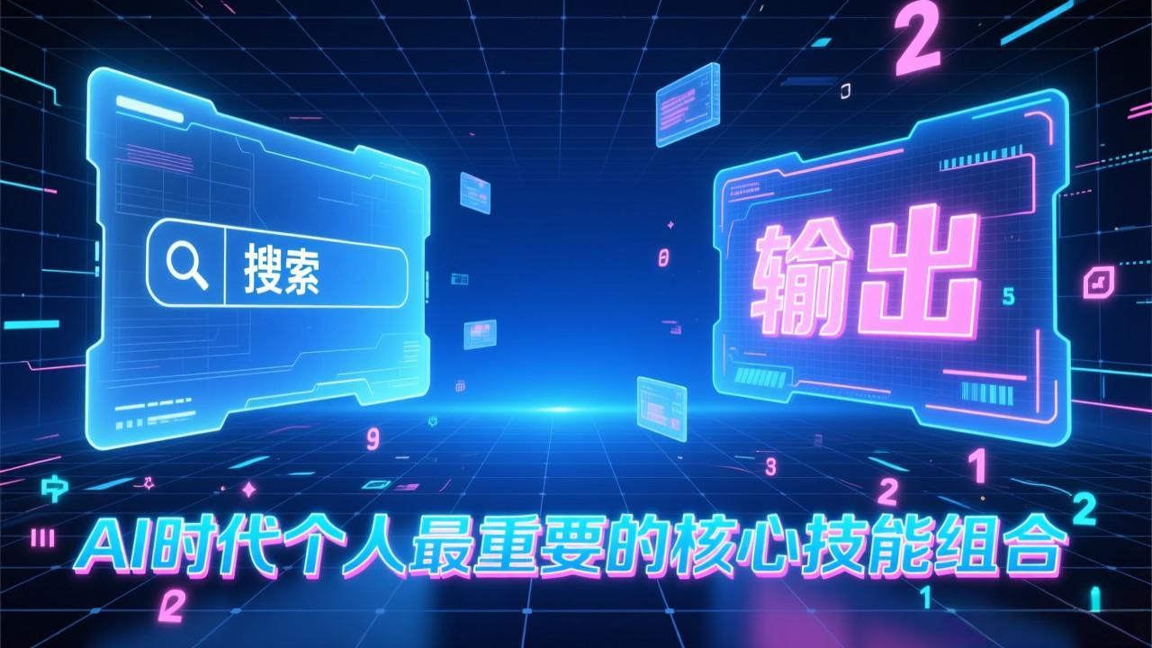 付费文章：AI时代个人最重要的核心技能组合：“输出能力”和“搜索能力”-谷进海小站