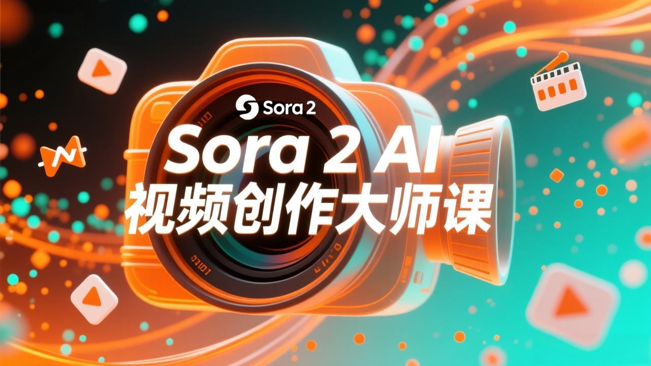 如何利用Sora 2创建流行AI人工智能视频大师班教程：掌握创作全流程，产出百万播放内容-谷进海小站