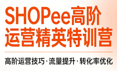 梦凡老师·Shopee虾皮高阶运营课程-谷进海小站