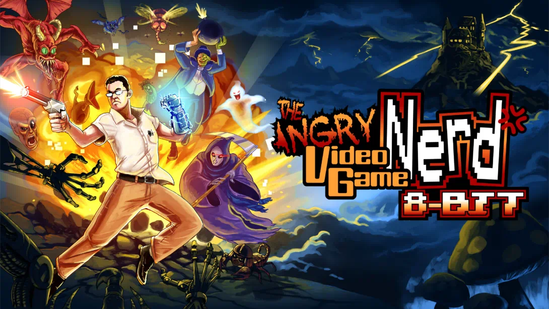 【美版】喷神大冒险 8位版 .Angry Video Game Nerd 8-bit 中文-谷进海小站