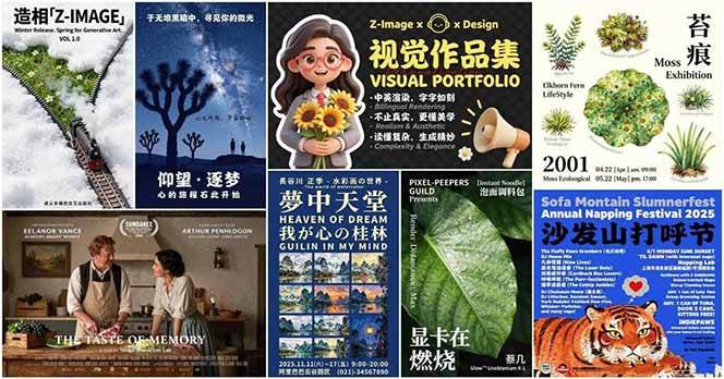 图片[3]-Z-Image – 逼真照片级文生图神器 WebUI+ComfyUI工作流 一键整合包-谷进海小站