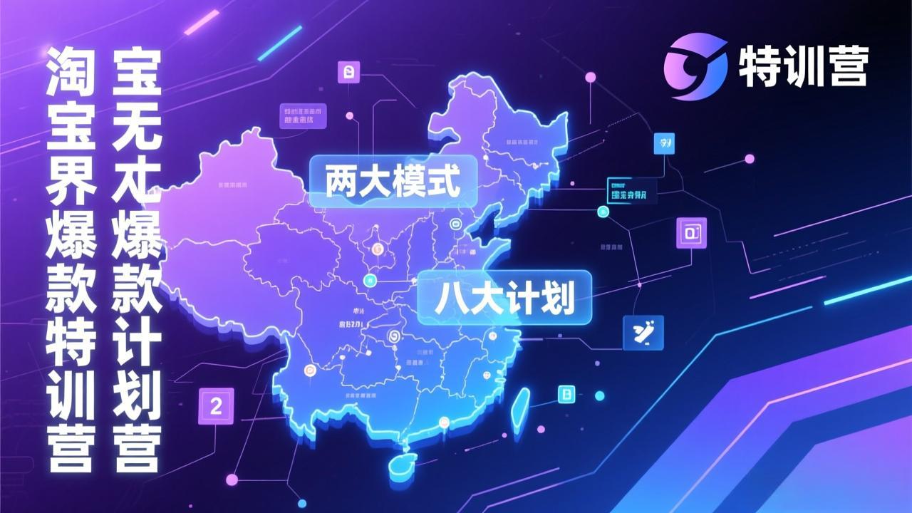 淘宝无界爆款训练营：2026年1月杭州线下高端集训课，3天构建两大模式八大计划体系-谷进海小站