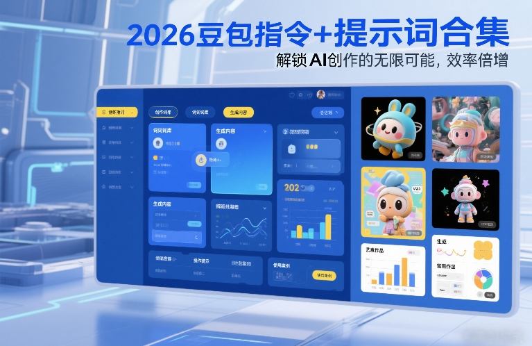 2026豆包指令+提示词合集，解锁AI创作的无限可能，效率倍增-谷进海小站