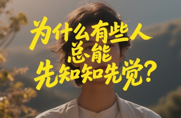 付费文章：为什么有些人总能先知先觉？-谷进海小站