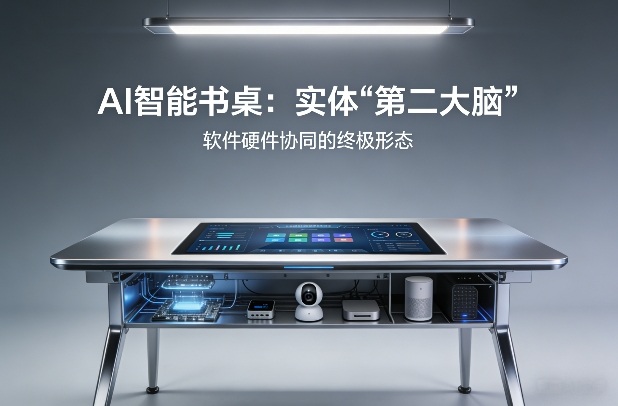 AI智能书桌搭建，构建你的实体“第二大脑”，软件硬件协同的终极形态-谷进海小站