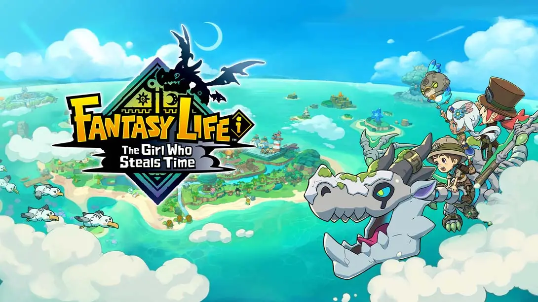 【美版】幻想生活ｉ 转圈圈的龙和偷取时间的少女 .FANTASY LIFE i: The Girl Who Steals Time 中文-谷进海小站