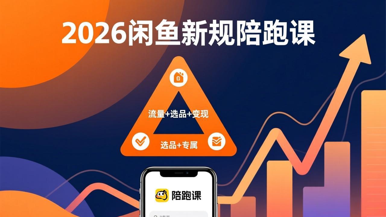 2026闲鱼高阶陪跑课全新上线，带你吃透新规玩转选品流量，从零搭建稳定变现盈利体系-谷进海小站