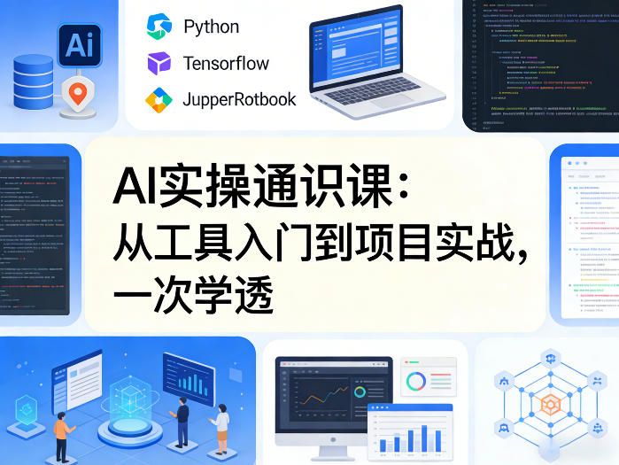 AI实操通识课，从工具入门到项目实战，一次学透-谷进海小站