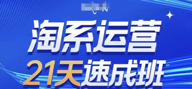 淘系运营21天速成班(更新24年12月)，0基础轻松搞定淘系运营，不做假把式-谷进海小站