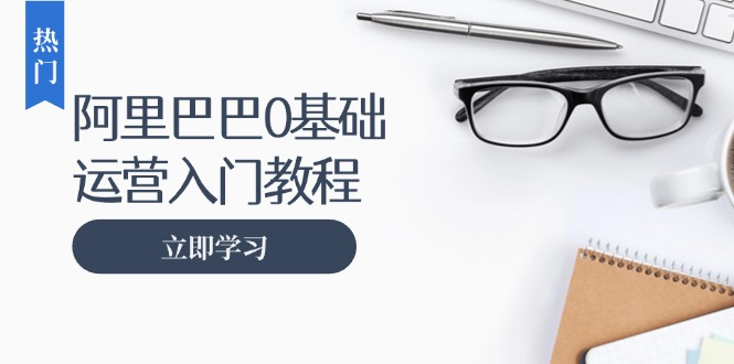 阿里巴巴运营零基础入门教程：涵盖开店、运营、推广，快速成为电商高手-谷进海小站