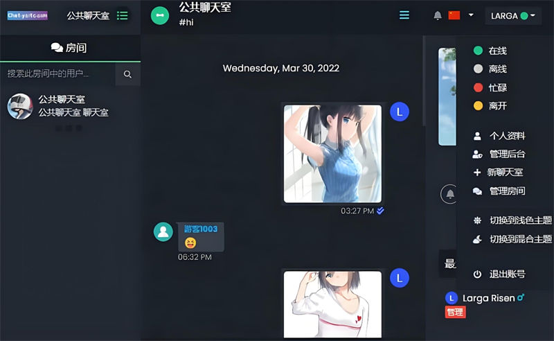 最新公共聊天室系统源码 ChatNet V1.11-V1.9 完整汉化版源码 私人聊天程序-谷进海小站