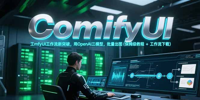 ComfyUI工作流新突破，用OpenAI三模型，批量出图(保姆级教程+工作流下载-谷进海小站